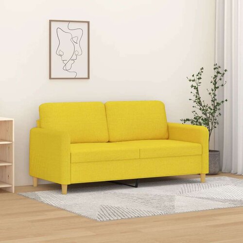  Dvosjed od tkanine svjetložuti 140 cm Cijene