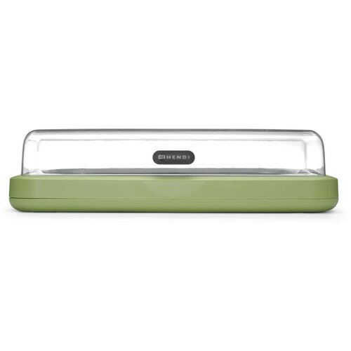 Hendi Rashladni display UNIQ, designed by Robert Bronwasser, GN 1/1, Zelena, 593x389x(H)147mm Cene