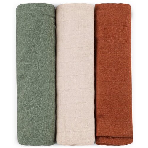 Petite&Mars Moussy plenice iz blaga Earth Tones 68 x 68 cm 3 kos Cene