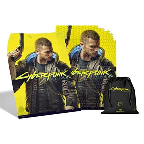 Lotte Dober plen cyberpunk 2077 moški v - 500 kosov sestavljanke 34cm x 48cm | Vključuje plakat in torbo | Igrala umetniška dela za odrasle in najstnike, (20834869) Cene