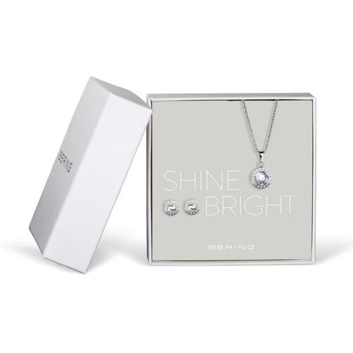 Bering kompleti minđuše + ogrlica Set 429-711-SILVE Cene