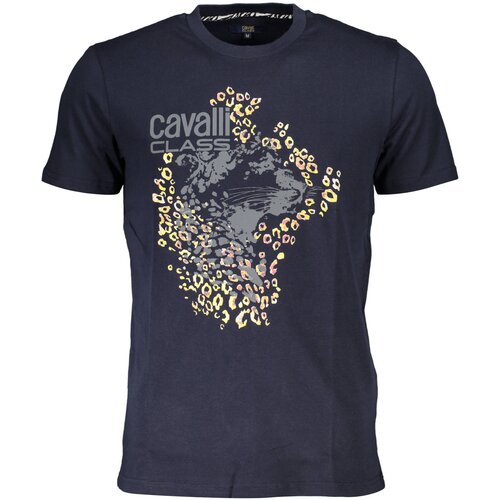 Cavalli Class T-SHIRT SHORT SLEEVE MAN BLUE Cene