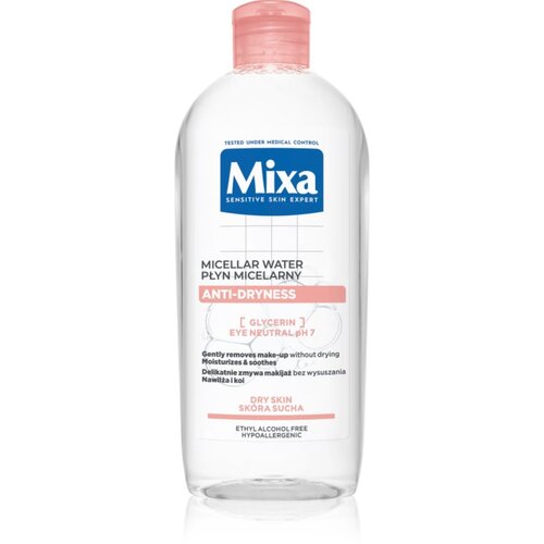 Mixa Anti-Dryness micelarna voda proti izsu&scaron;evanju kože 400 ml Cene
