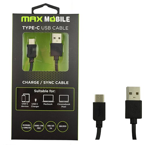 DATA kabl Maxmobile USB 2.0 Type-C 2m bijeli Cijene