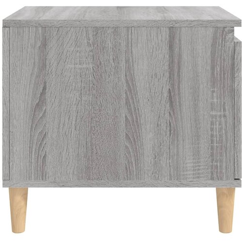  Stolić za kavu boja sivog hrasta 100x50x45 cm konstruirano drvo Slike