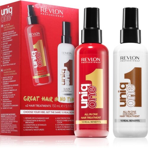 Revlon Professional UniqOne Hair Treatment Pack darilni set za lase 1 kos Slike