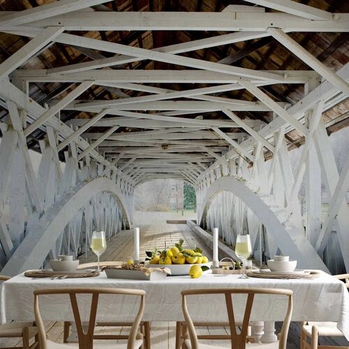  Foto tapeta - Old Bridge 500x350 Vodootporna Cijene