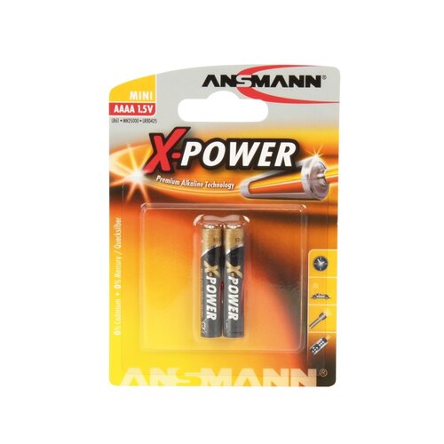 Ansmann AAAA alkalna baterija, 2 kos. Slike