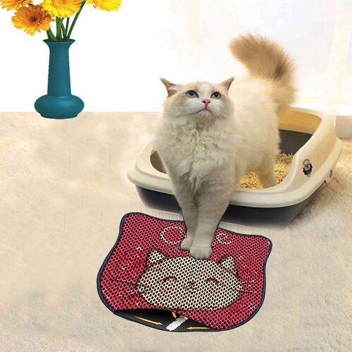 WALLXPERT Kdkafa0180 multicolor cat litter mat Cene