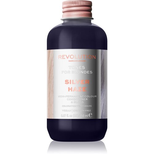 Revolution Haircare Tones For Blondes balzam za toniranje za plavu kosu nijansa Silver Haze 150 ml Cijene