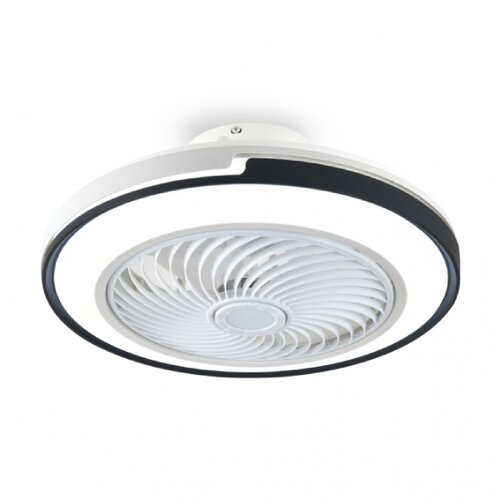  LED plafonski ventilator sa svetlom 60W, crni Cene