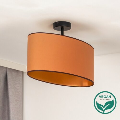  Duolla - Plafonski luster OVAL VEGAN 1xE27/15W/230V braon Slike