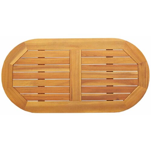 vidaXL Ovalni stolni vrh 90 x 45 x 2,2 cm Čvrsto bagremovo drvo Cijene