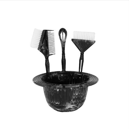 INF Profesionalni komplet za barvanje las - 4-delni set za popolno barvanje Black, (5000093502) Cene