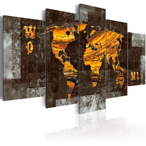  Slika - Hidden Treasure (World Map) 100x50 Slike