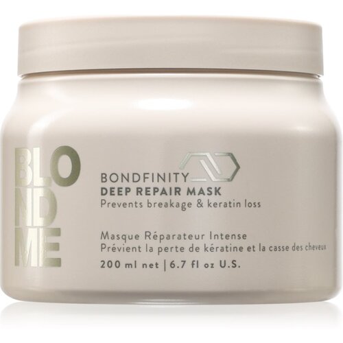 Schwarzkopf Professional Blondme Bondfinity Deep Repair Mask globinsko regeneracijska maska 200 ml Slike