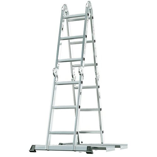  Večnamenska lestev s platformo (&Scaron;tevilo prečk: 12 kos, Delovna vi&scaron;ina: 4,3 m, Nosilnost: 150 kg, Aluminij) Cene