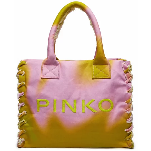 Pinko Ročna torba Beach Shopping PE 24 PLTT 100782 A0PZ Pisana