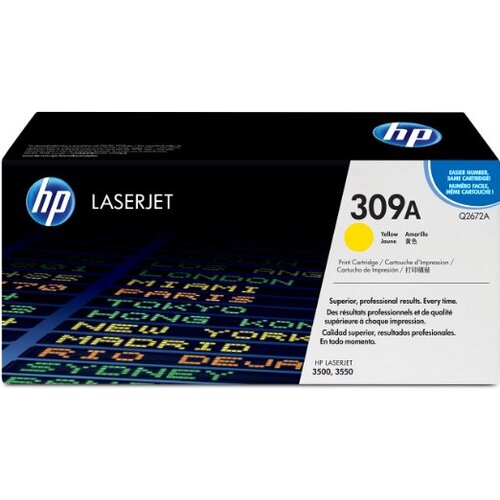HP Toner Q2672A 309A (rumena), original Cene