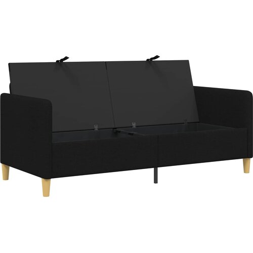 SOFA s pohranom Crna 172 x 78 x 87 cm Poliester Slike