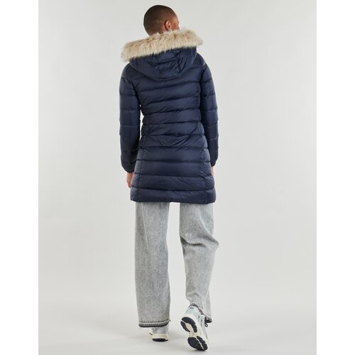 Tommy Jeans TJW ESSENTIAL HOODED DOWN COAT Tamno plava Cijene