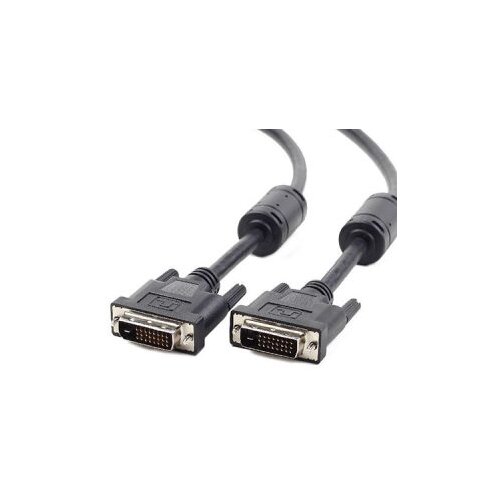 DVI video cable dual link 5m cable, black, GEMBIRD CC-2-BK-15 Slike