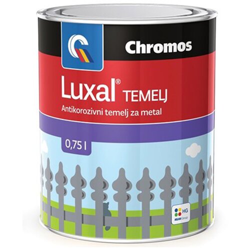  Luxal temelj Oksidno crveni 0.75l CHROMOS Cijene