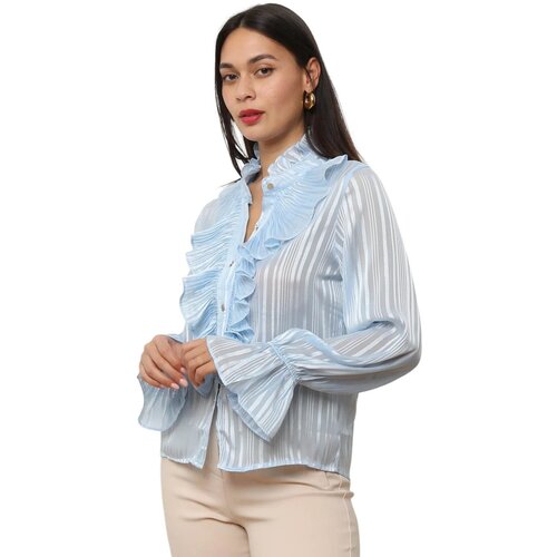 La Modeuse Srajce & Bluze 74423_P175932 Modra Cene