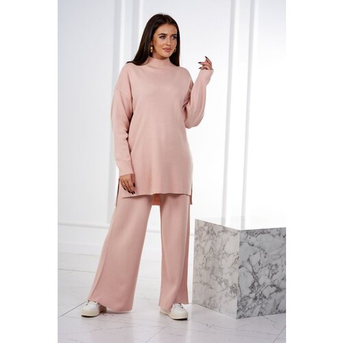 Kesi 2-piece sweater set powder pink Cene