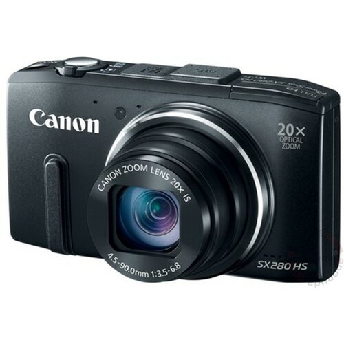 Canon SX280 HS Black digitalni fotoaparat Slike