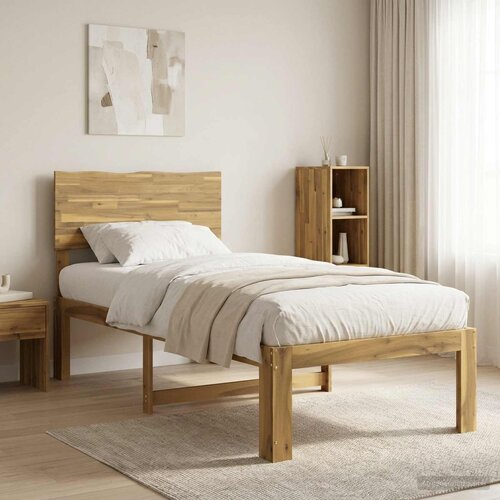  Krevet s uzglavljem ROSTOCK Bijela 80 x 200 cm Cene