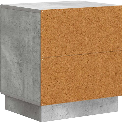  Noćni ormarić 2 pcs Betonska siva 43 x 34,5 x 47 cm Slike