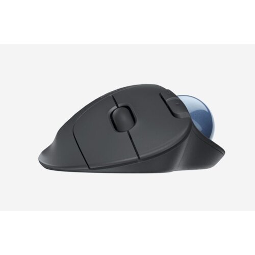Logitech Ergo M575s Wireless Trackball Mouse, Graphite Blue Ball Cene
