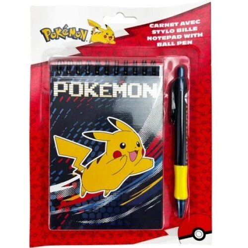 LA PLUME DOREE POKEMON - PIKACHU - spiralni zvezek in kemični svinčnik Cene