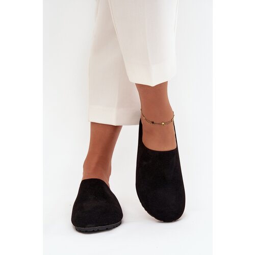 Boto Women&amp;#039;s slippers on platform black Sylviane Slike