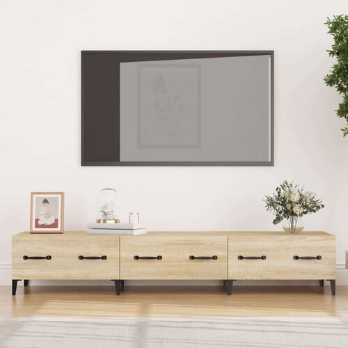 TV omarica sonoma hrast 150x34,5x30 cm konstruiran les, (20734210) Slike