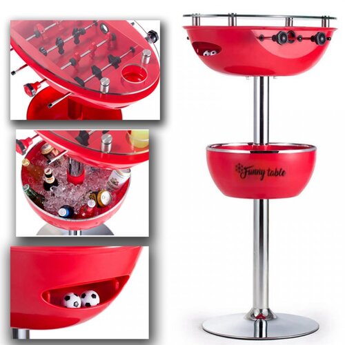Olimp Sport Barski sto sa stonim fudbalom Funny table crveni Cene