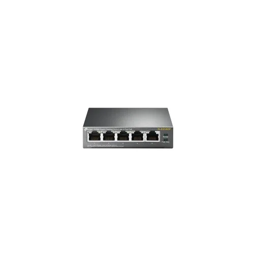 Tp-link TL-SG1005P 5-Port Gigabit Unmanaged Switch with 4-Port PoE+, 802.3af/at PoE+, 65W PoE Power supply, 802.1p/DSCP QoS for Traffic Prioritization