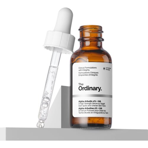 The Ordinary Alpha Arbutin 2% + HA posvetlitveni serum za obraz s hialuronsko kislino 30 ml Slike