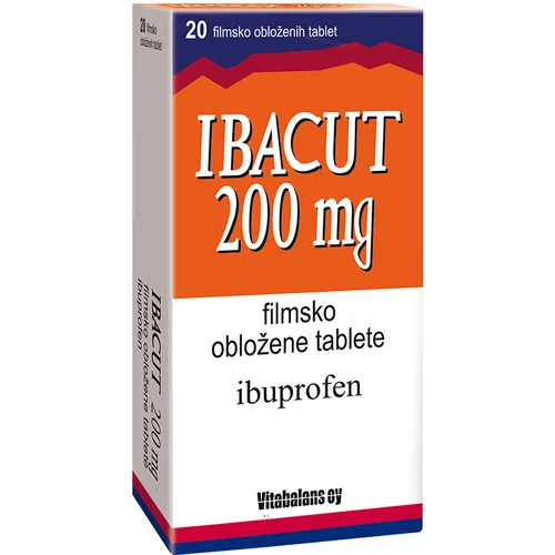  Vitabalans Ibacut 200 mg, filmsko obložene tablete