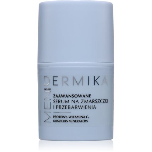 Dermika 100% for Men zaglađujući serum protiv pigmentnih mrlja i bora za mu&amp;scaron;karce 30 ml Slike