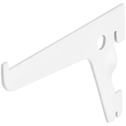 DOLLE Regalni nosilec (Dolžina: 10 cm, Nosilnost: 55 kg, Bela) Cene