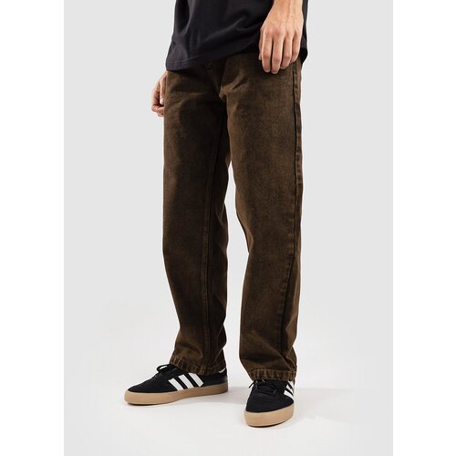 Blue Tomato Dye Relaxed Kavbojke brown Cene