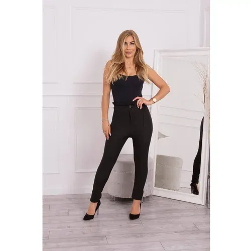 Kesi Creased trousers black