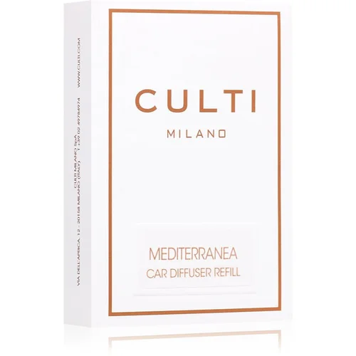 Culti Car Mediterranea dišava za avto nadomestno polnilo 57x35 cm Culti Car Mediterranea dišava za avto nadomestno polnilo 57x35 cm