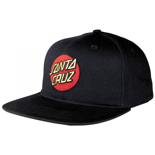 Santa Cruz Classic dot snapback Crna Slike