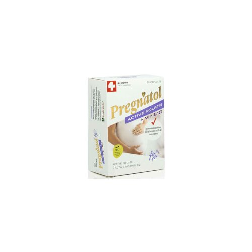 4U Pharma Pregnatol Active Folate + B12 kapsule Cijene