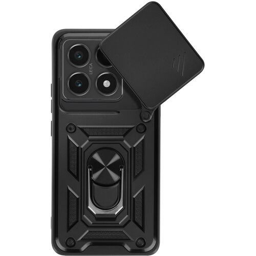 Oem Mayaxess, Ohišje za Xiaomi 14T Ring Support Drsni pokrov kamere, Črna, (5000215695) Cene