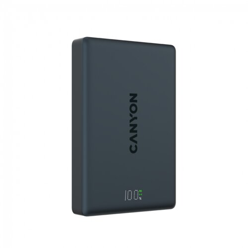 Canyon magnetic power bank OnPower 511 PD20W 10000mAh Aluminium Interstellar Crni Cijene