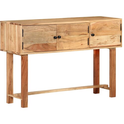  Komoda 115 x 35 x 75 cm od masivnog bagremovog drva Cijene